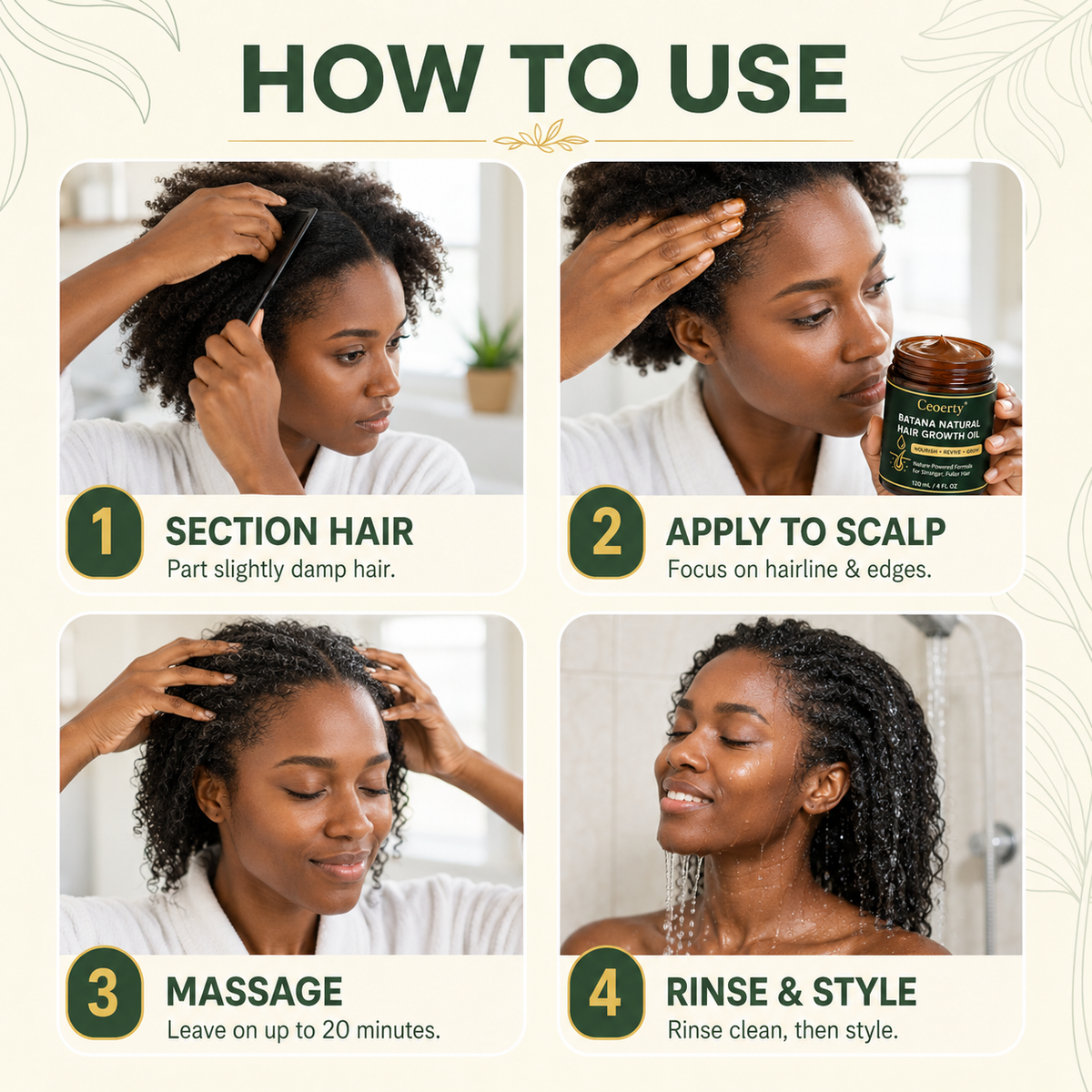 Ceoerty® Batana Natural Hair Growth Oil