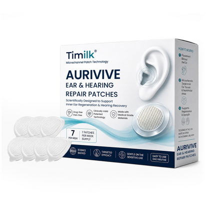 Timilk® AuriVive Ear & Hearing Repair Patches