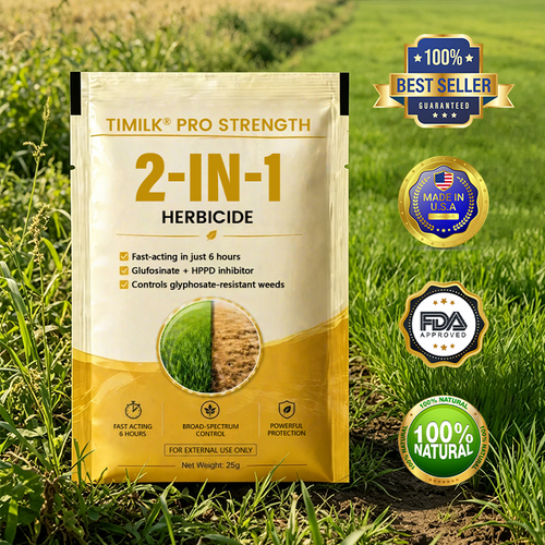 🏆 Official Store |Timilk® Pro Strength 2-in-1 Herbicide: Fast Acting Results on Glyphosate-Resistant Weeds