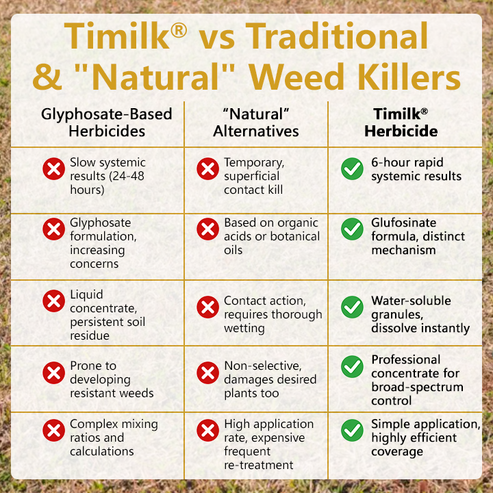 🏆 Official Store |Timilk® Pro Strength 2-in-1 Herbicide: Fast Acting Results on Glyphosate-Resistant Weeds