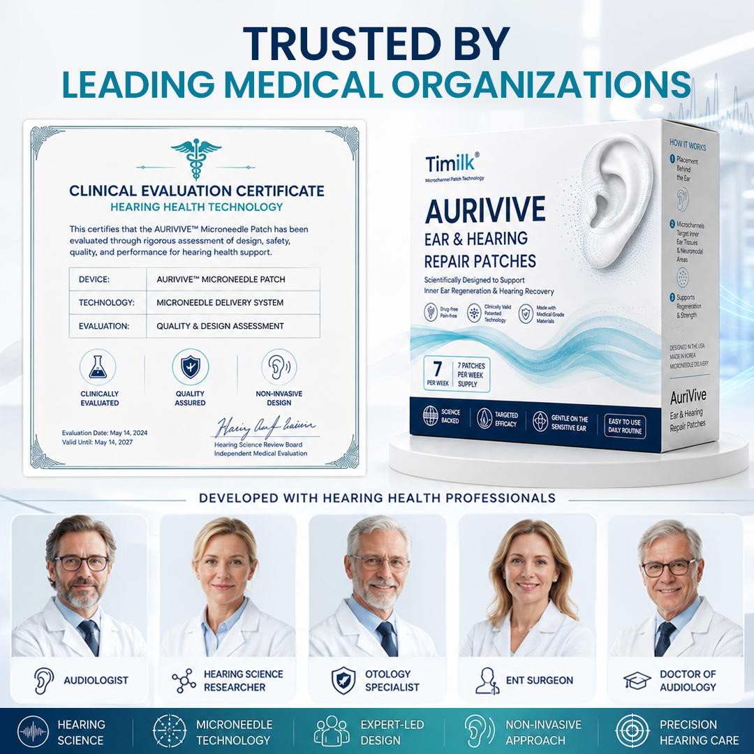Timilk® AuriVive Ear & Hearing Repair Patches
