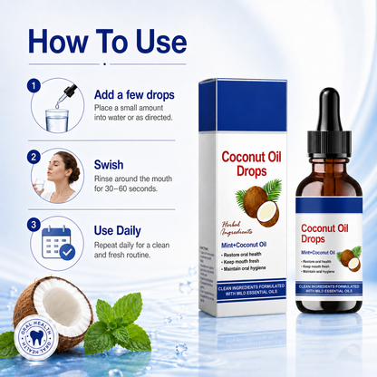 Coconut Oil Drops